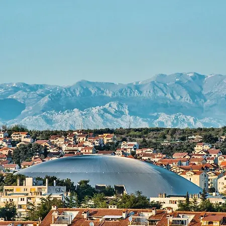 Sunset Penthouse With Jacuzzi And Seaview Apartmán Zadar